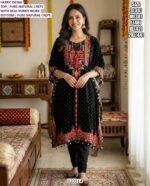 Premium Embroidered Kurti Pant Set for Women