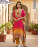 Premium Ethnic Kurti Set for Women | Mirror Work & Embroidered Festive Collection