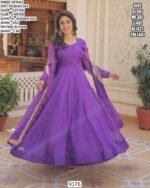 Heavy Flair Festive Wear Gown Style Ethnic Dress