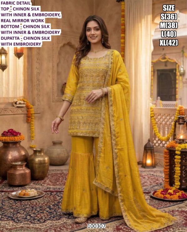 Premium Ethnic Wear Collection | Silk Suit, Saree & Sharara Set