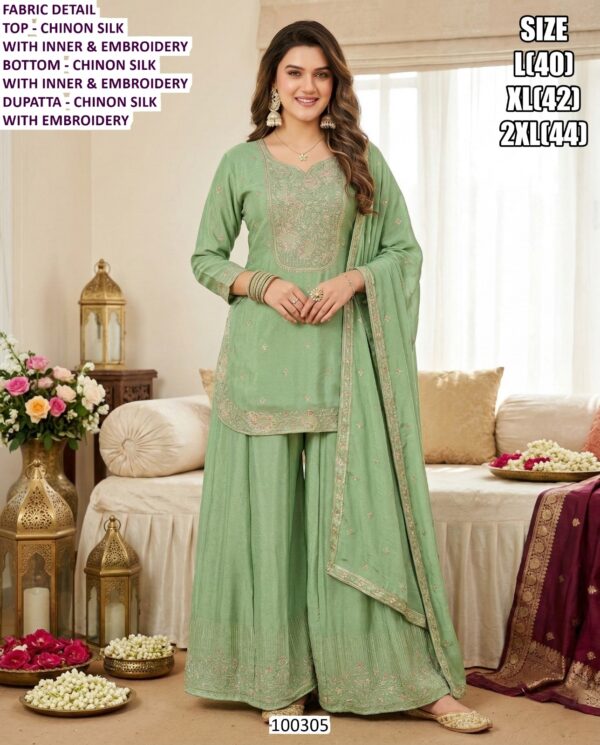 Premium Ethnic Wear Collection | Silk Suit, Saree & Sharara Set