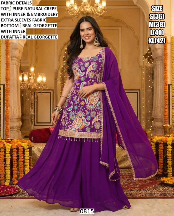 Designer Ethnic Palazzo Set Collection | Premium Festive Wear Wholesale Collection