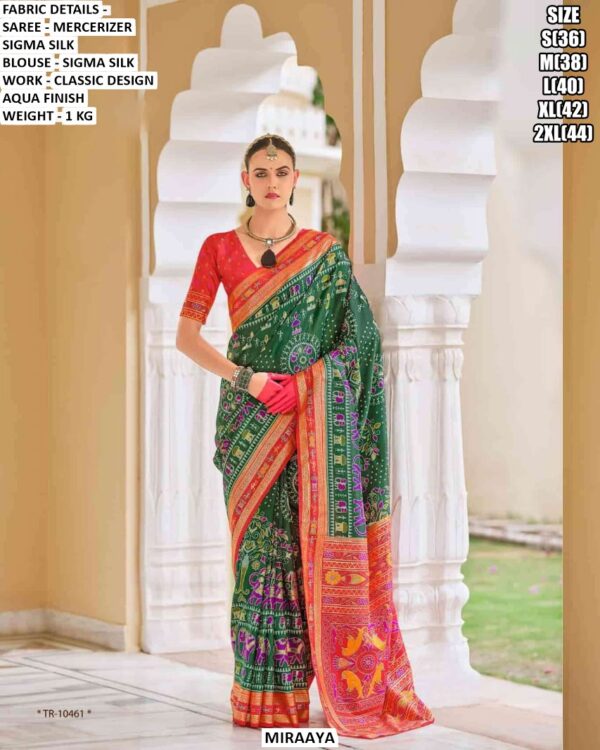 Mercerizer Sigma Silk Saree | Classic Traditional Designer Saree