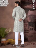 Men Cotton Kurta Pajama Set | Printed Ethnic Kurta for Festive Wear