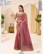 Modern Ethnic Saree with Blouse | Premium Wedding Wear Saree