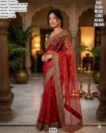 Banarasi Crush Saree ✨ Elegant Festive & Wedding Wear Saree Collection