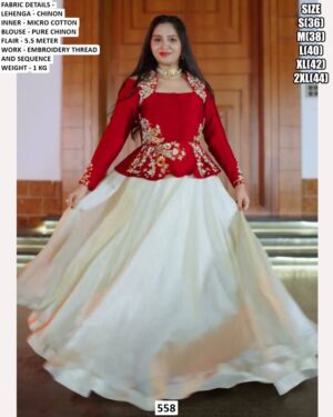 Heavy Chinon Lehenga Choli ✨ Wedding & Festive Designer Collection