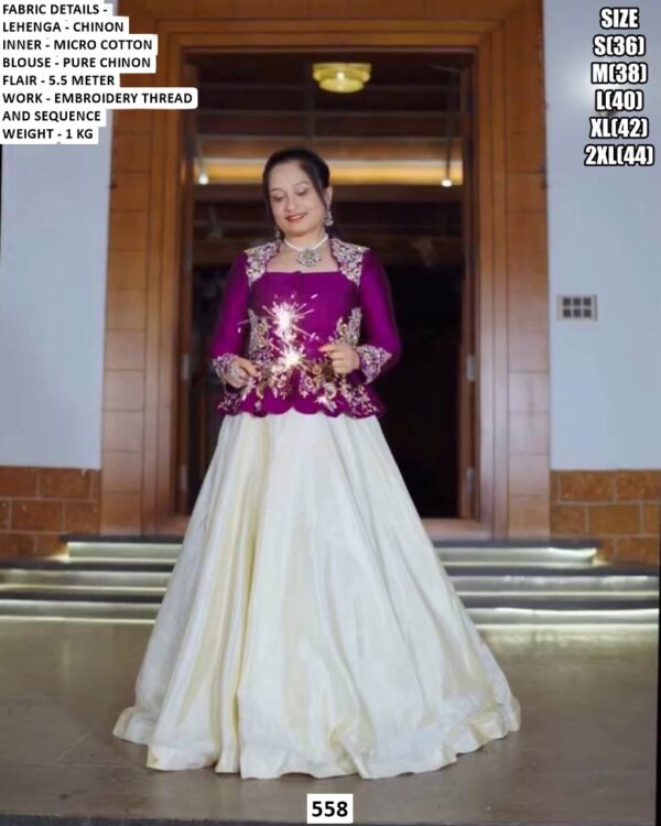 Heavy Chinon Lehenga Choli ✨ Wedding & Festive Designer Collection