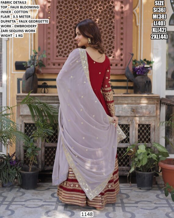 Designer Festive Gown & Suit Collection | Faux Blooming, Rayon & Party Wear Ethnic