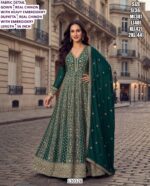 Heavy Chinon Embroidery Gown Collection | Premium Wedding & Party Wear Designer Dress Wholesale