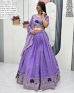 Designer Moss Shimar Lehenga Choli | Wedding & Festive Wear Collection