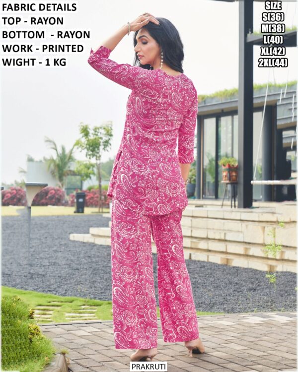 Floral Printed Rayon Co-Ord Set for Women | Stylish Daily Wear Outfit❤️