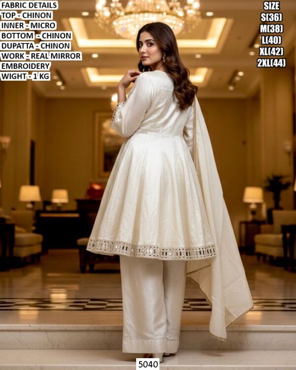 Premium Women’s Ethnic Wear Sets | Chinon Embroidered Suit & Soft Maslin Printed Cord Set