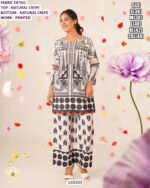 Printed Natural Crepe Cored Set for Women | Summer Ethnic Wear💫