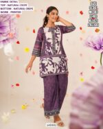 Printed Natural Crepe Cored Set for Women | Summer Ethnic Wear💫