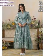 Premium Ethnic Kurti Pant & Palazzo Set for Women | Cotton Embroidery & Crepe Mirror Work