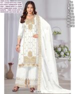 legent Women’s Chinon Silk Embroidered Palazzo Set | Boutique & Apparel Collection