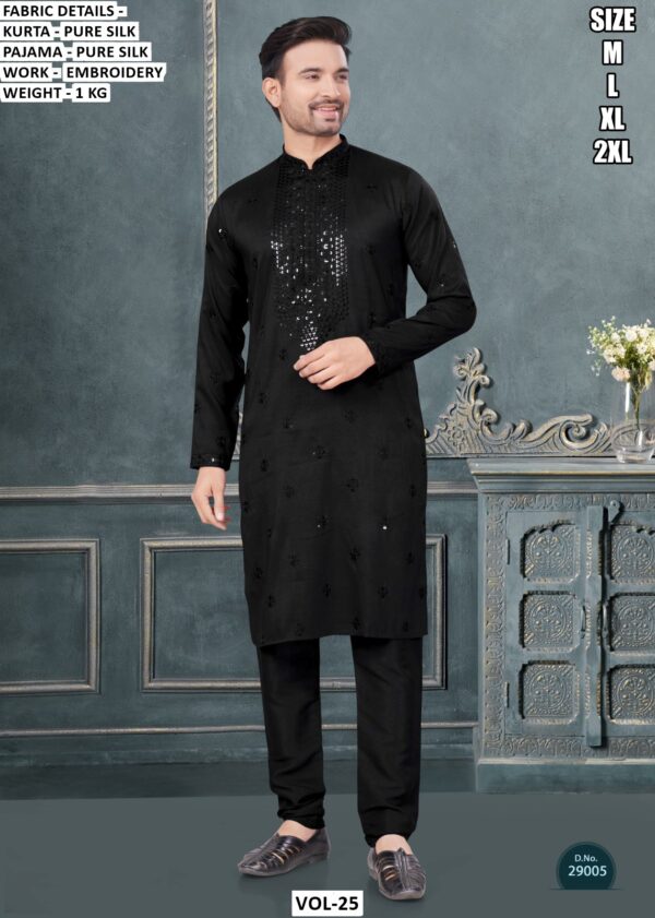 Men’s Pure Silk Kurta Pajama