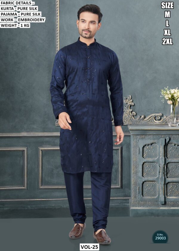 Men’s Pure Silk Kurta Pajama