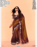 Designer Party Wear Saree Collection for Women | Organza Satin, Satin & Embroidered Sarees