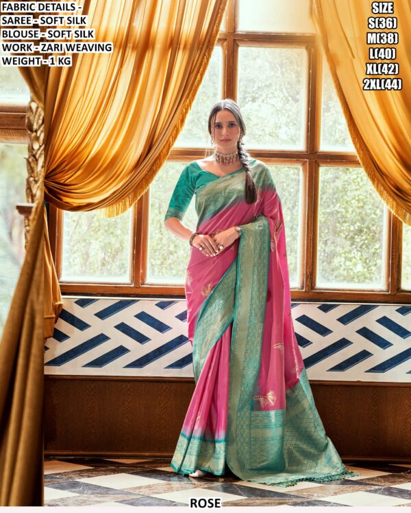 Premium Women’s Soft Silk Saree | Boutique & Apparel Collection