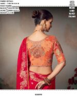 Chiniya Silk Saree for Women | Embroidered Party Wear Saree