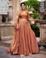 Premium Women’s Lehenga Choli | Sequins & Thread Embroidered Festive Wear