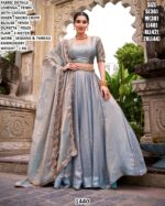 Premium Women’s Lehenga Choli | Sequins & Thread Embroidered Festive Wear