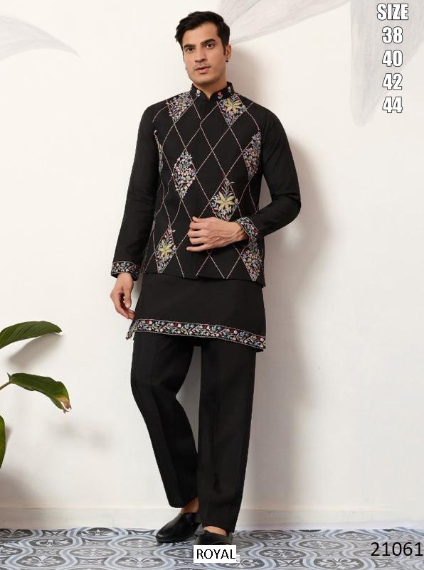 Men’s Viscose Aet Silk Designer Kurta Pajama Set | Festive Ethnic Wear for Men