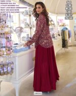 Luxury Real Silk Wedding Gown with Heavy Beads Embroidered Jacket