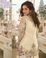 Luxury Real Silk Wedding Gown with Heavy Beads Embroidered Jacket