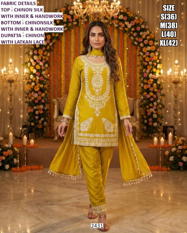 Designer Handwork Ethnic Suit Set Collection for Festive, Wedding & Party Wear)