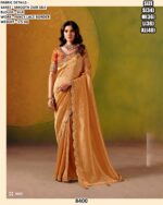 Zari Silk Saree with Fancy Lace Border for Festive, Party Wear and Traditional Functions