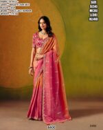 Zari Silk Saree with Fancy Lace Border for Festive, Party Wear and Traditional Functions