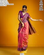 Elegent Pure Silk Saree with Handloom Weaving for Festive and Traditional Wear