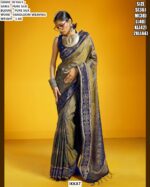 Elegent Pure Silk Saree with Handloom Weaving for Festive and Traditional Wear