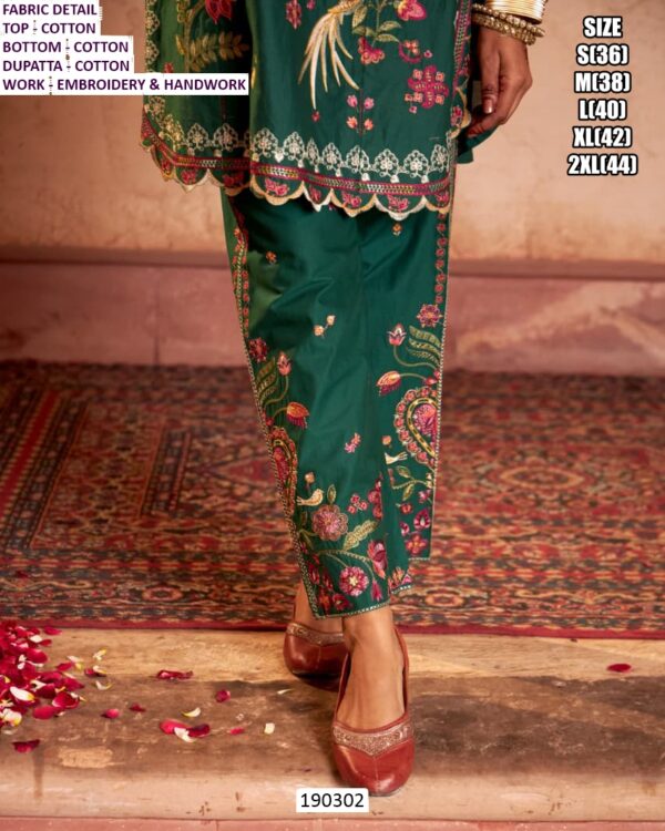 Premium Cotton Embroidered Suit Set for Women