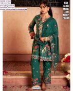 Premium Cotton Embroidered Suit Set for Women