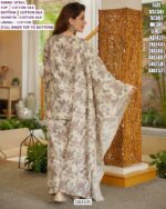 Cotton Silk Floral Printed Suit Set with Dupatta for Women