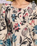 Premium Cotton Floral Printed Kurti Pant Set for Women