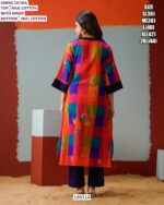 Premium Cotton Floral Printed Kurti Pant Set for Women