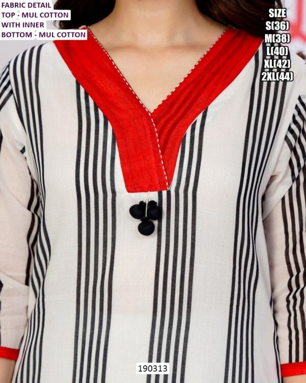 Premium Cotton Floral Printed Kurti Pant Set for Women