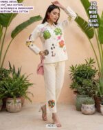 Women’s Mul Cotton Designer Kurti Pant Set Or Cord Set With Inner – Trendy Printed Ethnic Collection