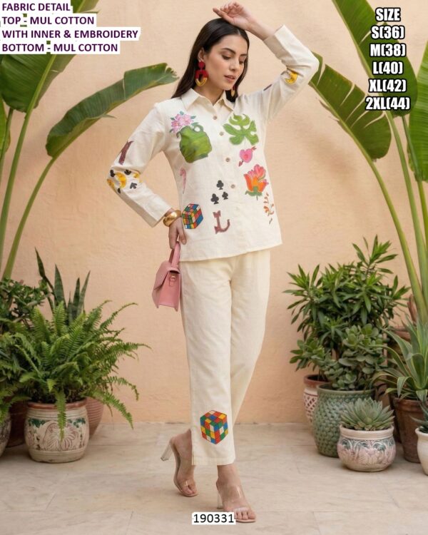 Women’s Mul Cotton Designer Kurti Pant Set Or Cord Set With Inner – Trendy Printed Ethnic Collection