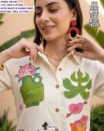 Women’s Mul Cotton Designer Kurti Pant Set Or Cord Set With Inner – Trendy Printed Ethnic Collection