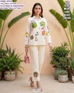 Women’s Mul Cotton Designer Kurti Pant Set Or Cord Set With Inner – Trendy Printed Ethnic Collection
