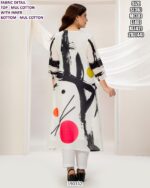 Women’s Mul Cotton Designer Kurti Pant Set Or Cord Set With Inner – Trendy Printed Ethnic Collection