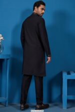 Designer Kurta Pajama for Men with Embroidery Work