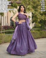 Women’s Designer Fendy Lehenga Set with Cotton Thread Embroidery