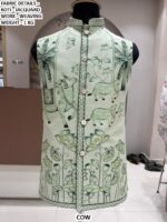 Men’s Ethnic Jacquard Koti with Woven Heritage Print